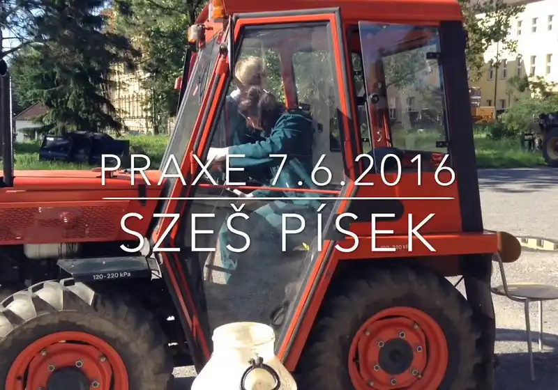 SZeŠ Písek - výuka praxe 1.  ročníku